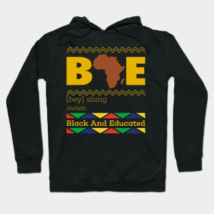 Black And Educated Shirt| Black Pride Tshirt| Black Girl Power Shirt Hoodie